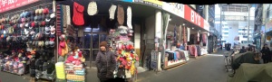 Panoramic of one small spot in Seomun Market